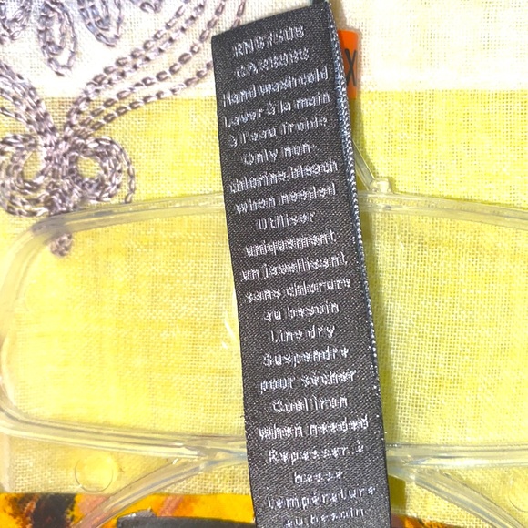 VINCE CAMUTO FLORAL KIMONO-STYLE ROBE SZ S100% POLYESTER - Picture 7 of 13